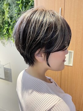 ネイロ 錦糸町(NeiRo) ●前下がりショートボブハンサムショートカットカラーパーマケア