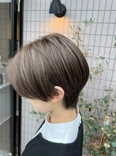 グロー 浦安店(glow) ベージュハイライト丸みショート