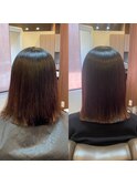 髪質改善ストレート