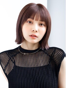 レノラ 本町(LENORA) 20代30代大人かわいいナチュラル暗髪エアーストレートヘア
