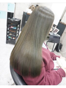 ヘアテリア リュウ 大塚(hair teria ryu) 縮毛矯正/髪質改善/艶髪ストレート/艶カラー