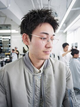 メンズヘアセンス 渋谷(MEN'S HAIR SENSE) スパイキーショート/スペインカール/ニュアンスパーマ/渋谷