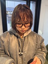 カウチ(Kauti)&nbsp;オレンジブラウンカラー！大人気ボブ！