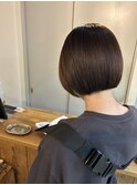 ミニボブ × こっくりブラウン