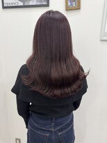 ロックス バイ マグ 松本(rocks BY MAG)&nbsp;ブリーチなし柔らかピンクブラウン春カラー初カラー艶髪