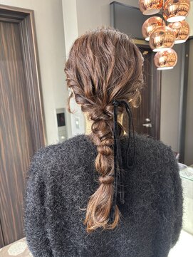 ジルバイジゼル(JILL by GiseL) 王道人気あみおろしアレンジ