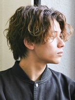 エルマーク 神戸三宮(L-MARK) 波巻きパーマスパイラルパーマツイストスパイラルパーマメンズ