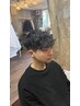 【men's限定】カット＋ニュアンスパーマ　￥10,000
