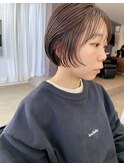 マッシュボブ/ミニボブ/シースルーバング