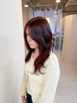 エトレ(etore)&nbsp;レイヤーカット/ツヤ感ローズブラウン