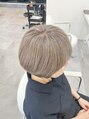 アルトル 池袋2nd(altru)&nbsp;グレージュの白髪ぼかし☆【池袋駅/白髪ぼかし/ショートボブ】