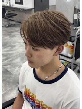 オム ブランシェ(HOMME BLANCHE’) 【Natsuki】王道ベージュカラー(ブリーチカラー)