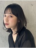 【stylist田島】大人ミディアム/暗髪