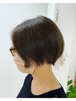 グランデュール 東静岡池田店(GRANDEUR) 東静岡ショートボブくびれショートイルミナカラー顔周りレイヤー