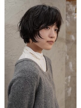 ショートボブボブパーマ