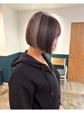 ヘアーブレイス(hair brace) 千葉駅/着物ヘア/大人ガーリー/ダークアッシュ/似合わせカット