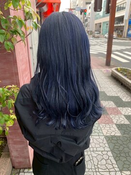 ボアップ 松山店(boappu) #ブルーカラー#イルミナカラー#髪質改善トリートメント
