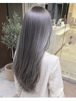 アース 大曽根店(HAIR&MAKE EARTH) 艶感シルバーグレージュ