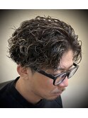 スパイラルパーマ