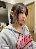 イヤリングカラーボブ
