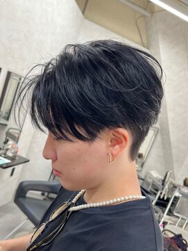 レイ(Lay.) 【スタイリストMyuka】流れる縮毛矯正のセンターパート
