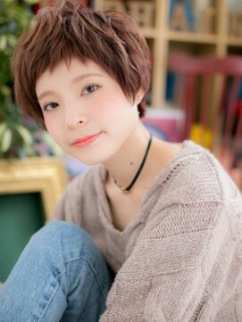 カバーヘア ブリス 川口(COVER HAIR bliss) *+COVER HAIR+*…カジュアル☆大人かわいいベリーショートｃ!