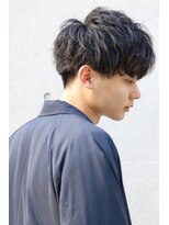 ネイビー(NAVY)&nbsp;【3年A組 菅田将暉 風！】重めマッシュが決め手！ヒイラギパーマ