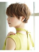 【uta 】ハイライトオレンジ×夏ショート