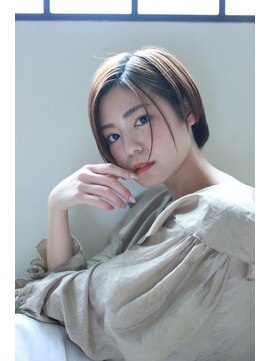 レニーバイエース(LANY by ACE) 【LANY横浜】ミニボブ×オリーブベージュ