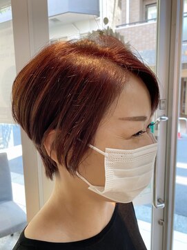 ヘアーサロン デライト(DELIGHT) ショートグラデーションボブ