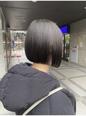 ボブ/前下がりボブ/ぷつっとボブ/地毛風酸性ストレート