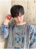 ナチュラル/ツーブロック/刈り上げマッシュ