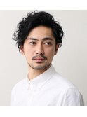 ビジネス_ショートレイヤー_コンマヘア_かき上げ_ツーブロック★