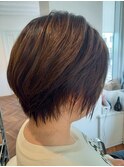 ショートヘアスタイル