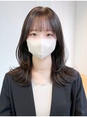ナチュラルくびれレイヤー_大人ガーリーチョコレート_ba440071