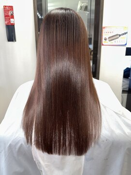 美容室 夢先案内 【最新ストレート】ネオメテオストレートで極上艶髪