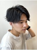 ナチュラルセンターパート/メンズカット/韓国ヘア