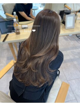 ティア(Tia.) (韓国風/くびれヘア/縮毛矯正/前髪/韓国レイヤー/小顔)