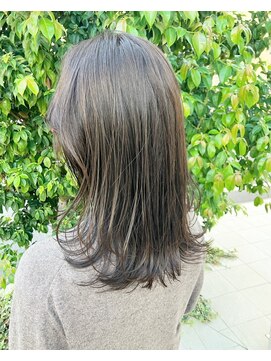 ブリス(VLISS) 艶髪髪質改善_オリーブグレージュ_ローレイヤー