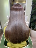 アルル 銀座(alulu)&nbsp;サラ艶チョコブラウン/20代30代ロングヘアー/髪質改善