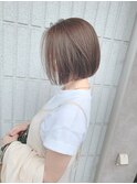 ぱつっとボブ/ショートボブ/ツヤ髪[横浜駅]