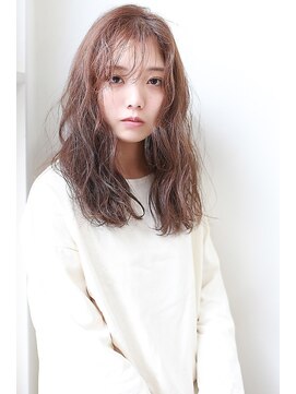 オーバーヘアー 所沢店(over hair) 【over hair】ナチュラル×ウェーブ