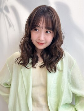 アンアミ シブヤ(Un ami shibuya) 【Unami】ふんわりロングパーマ