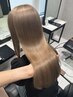 全体ブリーチ+カラー+髪質改善トリートメント
