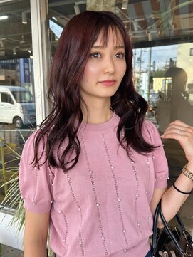 ファンファンバイルー 岐阜(fan fun by Rooo) 暖色カラー岐阜暖色カラーパープルカラー