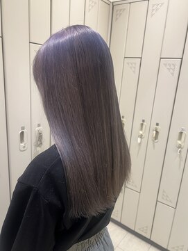 シェノン 近鉄奈良店(CHAINON) ダブルカラーで叶えるラベンダーグレージュ