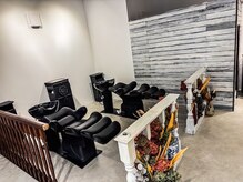 ヴェローグ カルイザワ(belog karuizawa)の雰囲気（ベッドタイプシャンプー台！ドライフラワーに囲まれてヘッドスパ）