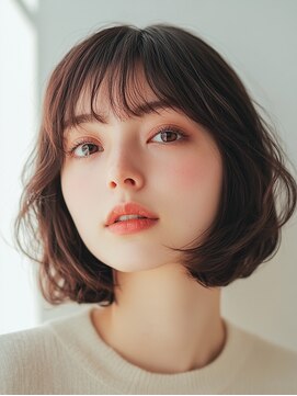 ロディーナコク 大口 新子安(rodina.coc) 30代40代50代◎大人ナチュラルレイヤー/白髪ぼかし/髪質改善