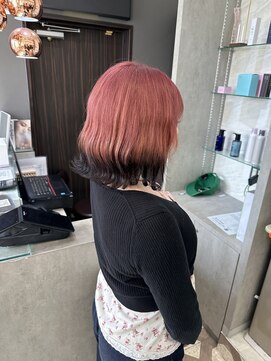 ジルバイジゼル(JILL by GiseL) aハイトーンホワイトミルクティーピンクケアブリーチ福岡天神