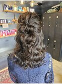 【札幌円山】ヘアセット/ハーフアップ/結婚式/お呼ばれヘア